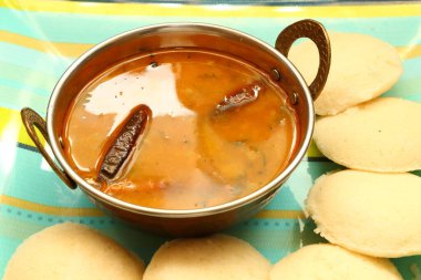 Güney Hint yemekleri boş ve sambar