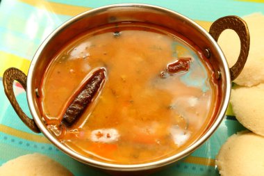 Güney Hint yemekleri boş ve sambar