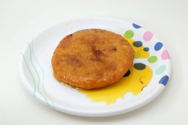 Hint ya da Rajasthani tatlı yemeği Mawa Kachori