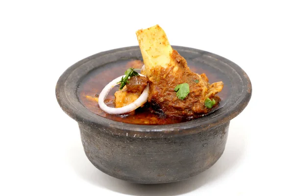 Plato Carne India Curry Cordero —  Fotos de Stock