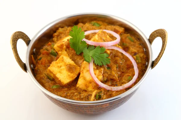 Especialidades Alimentares Indianas Comida Indiana Prato Kadai Shahi Paneer Paneer — Fotografia de Stock