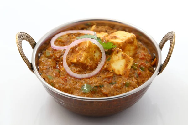 Индийская Кухня Индийская Еда Kadai Shahi Paneer Paneer Lababdar — стоковое фото