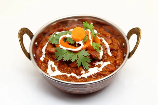 Caril Rajma Rajma Masala Curry Comida Indiana — Fotografia de Stock