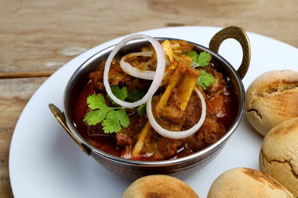 Indian Style Meat Dish Mutton Curry — Stock Photo, Image