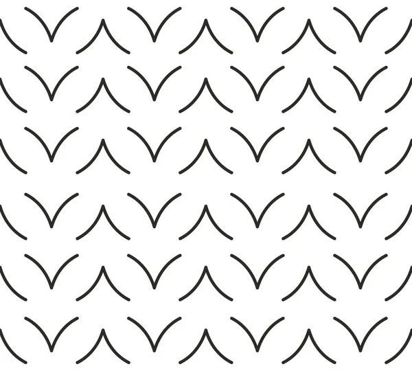 Şablon. Soyut, dikişsiz iz sürme. Siyah vektör işaretleri. Geometrik arkaplan.