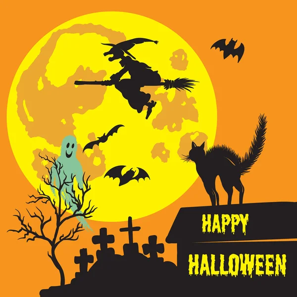 Halloween Monster — Stock vektor