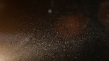 Işıltılı mistik ve kozmik toz.