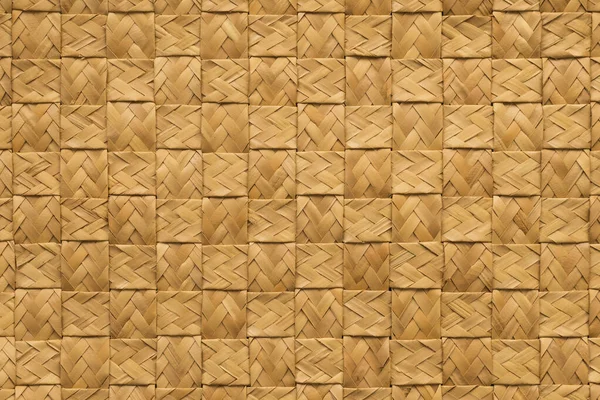 Handgemaakte Gevlochten Tafelmat Textuur Keuken Natuurlijke Weven Placemat — Stockfoto