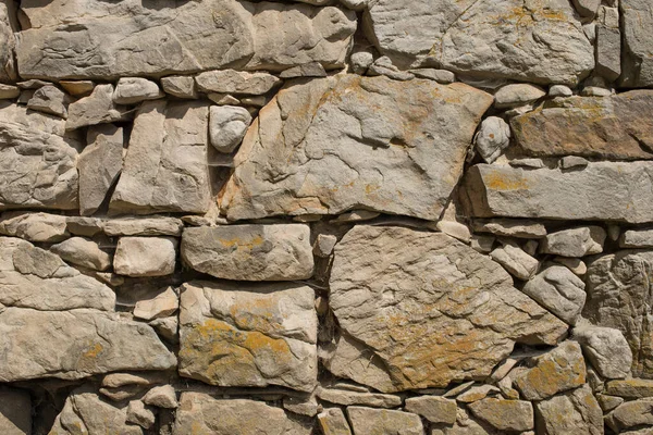 Wall Different Size Stone Blocks Stonewall Surface Texture Background — Stock Photo, Image