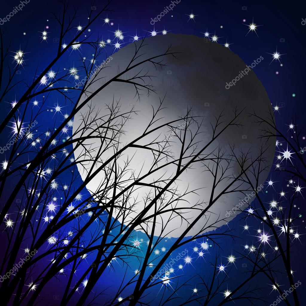 Gece Resmi çizimi Gece Resmi çizimi