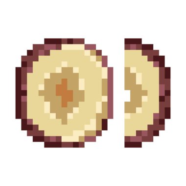 Prunus. Taş meyveler beyaza izole edilmiş.