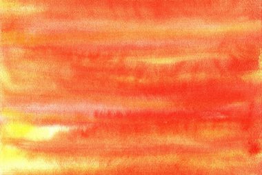 Light orange watercolor background