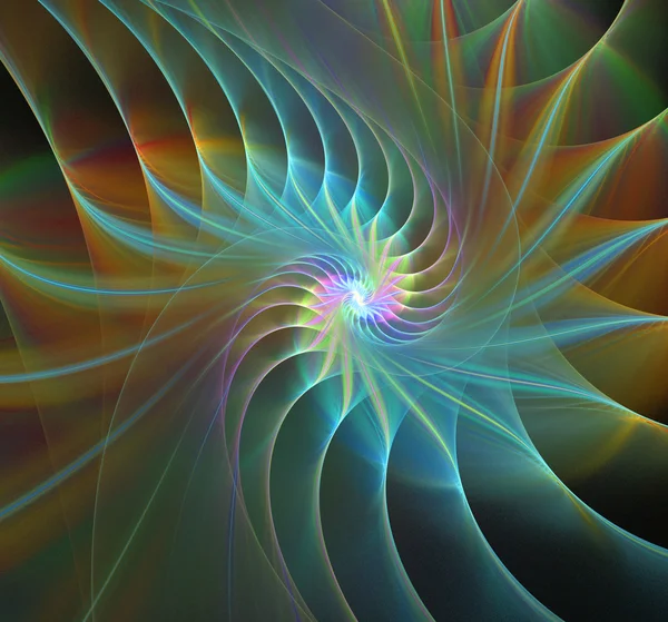 Shell fundal fractal abstract — Fotografie, imagine de stoc