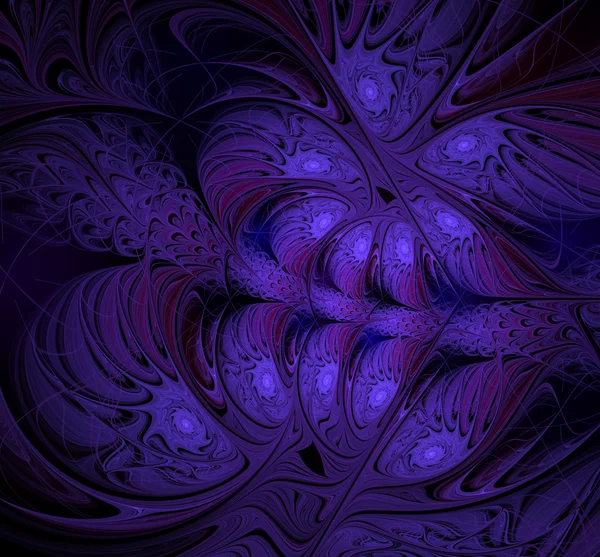 Abstrato fractal fundo varicolored — Fotografia de Stock