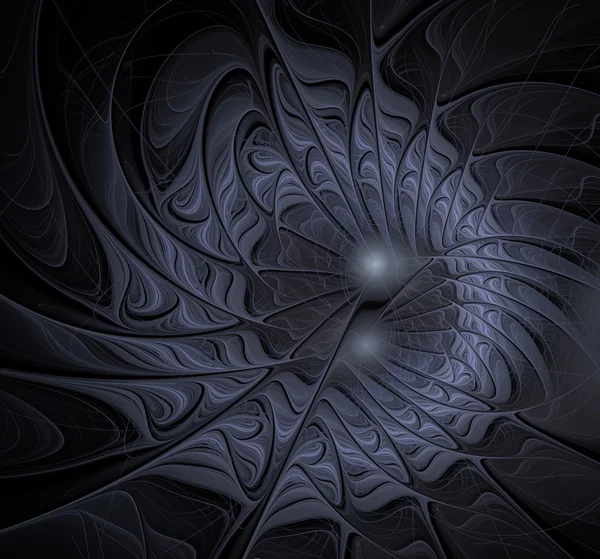 Abstract fractal background spiral — Stock Photo, Image