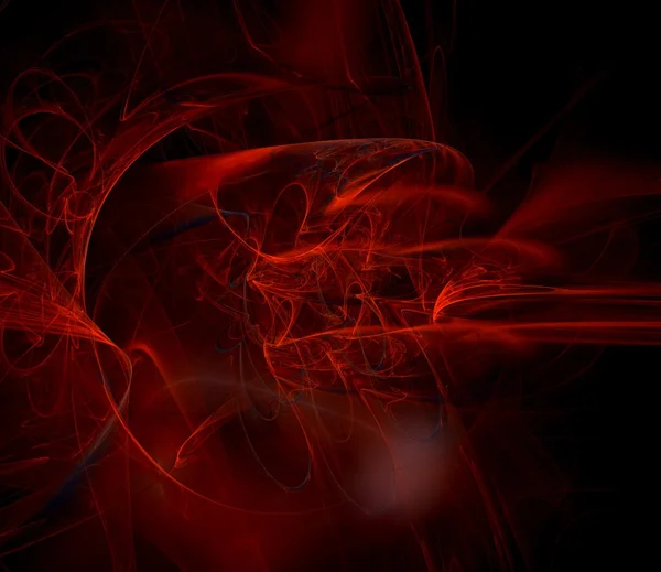 Abstract fractal background red — Stock Photo, Image
