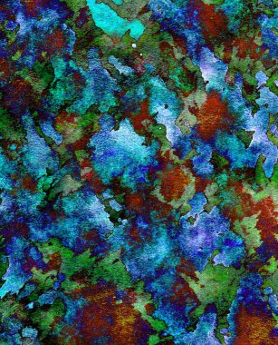 Suluboya arka plan. Karışık teknik