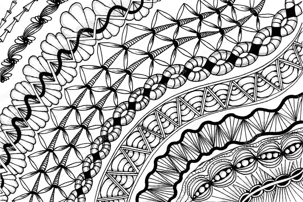 Zentangle - meditative drawing