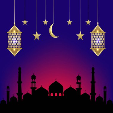 cami ile İslam arka plan.
