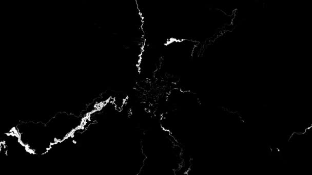 The sun is represented as lightning,power,plasma — Stock Video