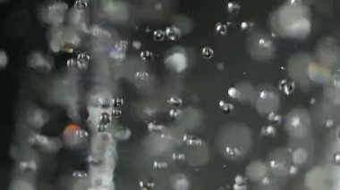 4 k yağmur, damla su, duş, nem. Döngü