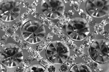 Parlatıcı parlak s dekorasyon elbise, içinde yapay elmas, elmas