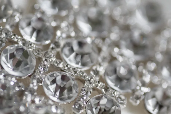 Dekoráció ruha, strassz, gyémánt ragyog fényesen a s-ban — Stock Fotó