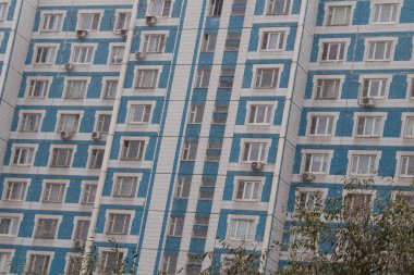 Cityscape, görünüm penceresinde, bir Rus şehri.