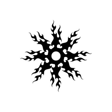 kabile alev vektör resmi