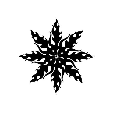 kabile alev vektör resmi