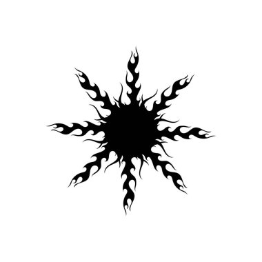 kabile alev vektör resmi