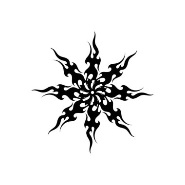 kabile alev vektör resmi