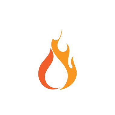 Logo vektör çizim şablonunu ateşle