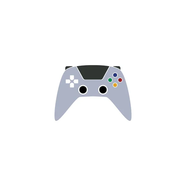 Joystick Logotyp Koncept Mall Design Vektor — Stock vektor