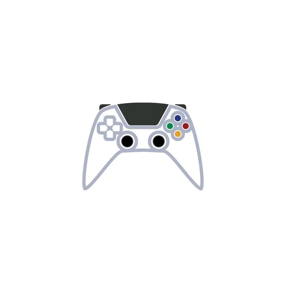 Joystick Logotyp Koncept Mall Design Vektor — Stock vektor