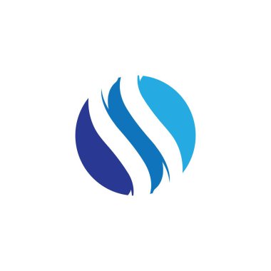S logosu ve sembol tasarım vektörü 
