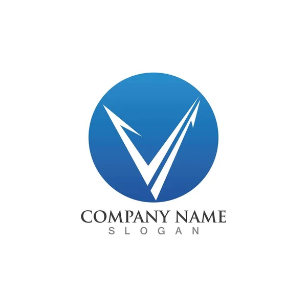 Letter Lightning Logo Template Vector Icon Illustration Design — Stock Vector