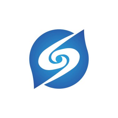  S logo tasarım vektör resmi