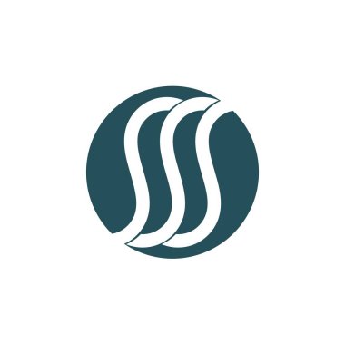  S logo tasarım vektör resmi