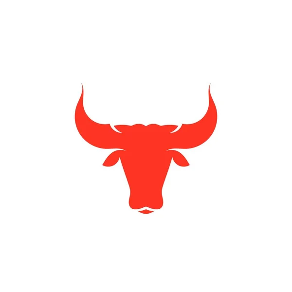 Taurus Logo Template Vetor Ícone Ilustração Design —  Vetores de Stock