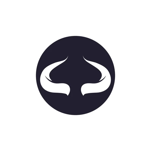 Cor Diable Icône Vectorielle Design Illustration Logo Modèle — Image vectorielle