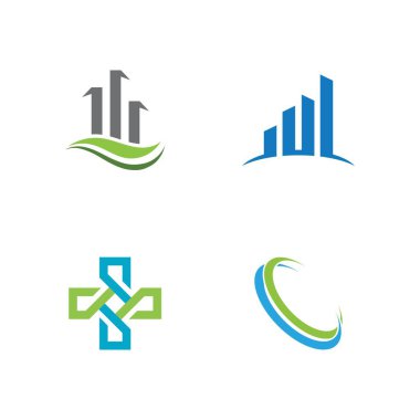 Business Finance Logo şablon vektör simgesi tasarımı