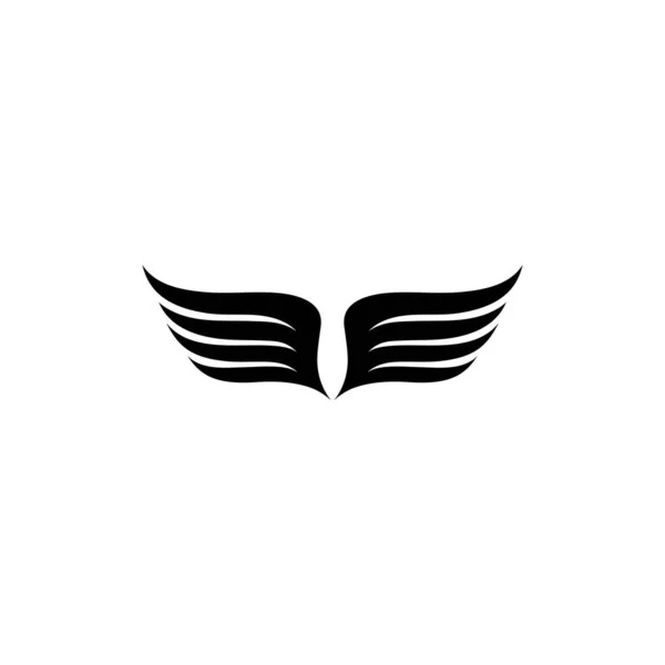 Logo Dell Illustrazione Alare Disegno Vettoriale Simbolo — Vettoriale Stock