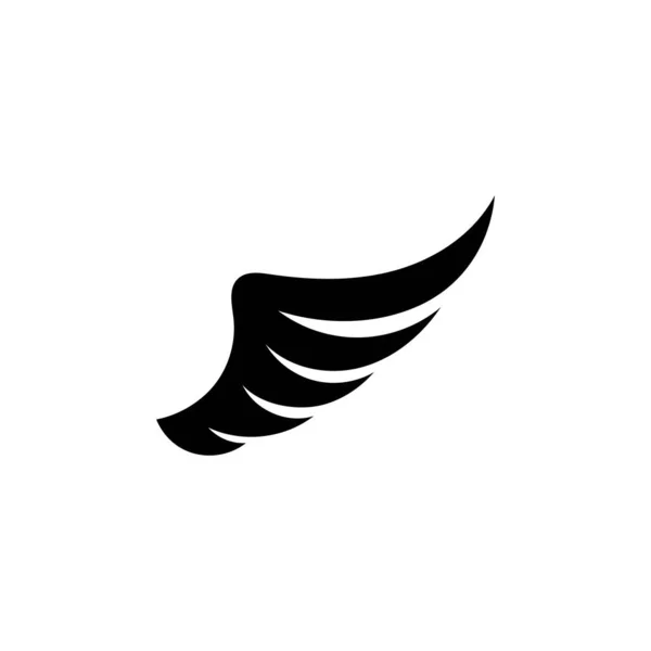 Wing Illustration Logo Symbol Vector Design — Stock Vector