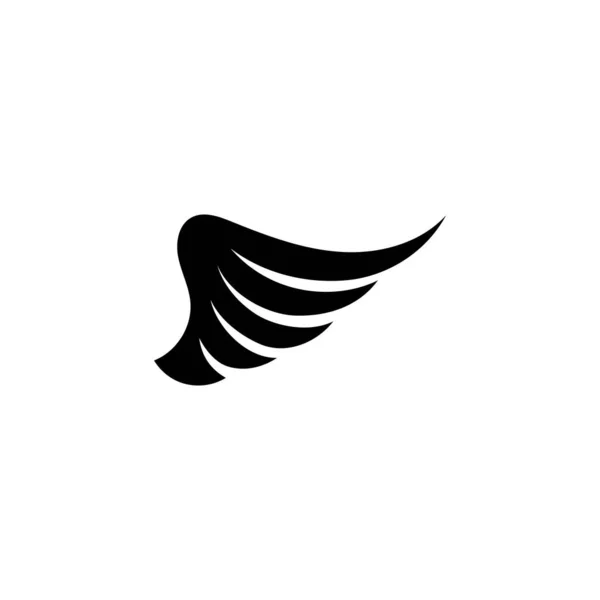 Logo Ilustracji Skrzydła Projekt Wektora Symbolu — Wektor stockowy