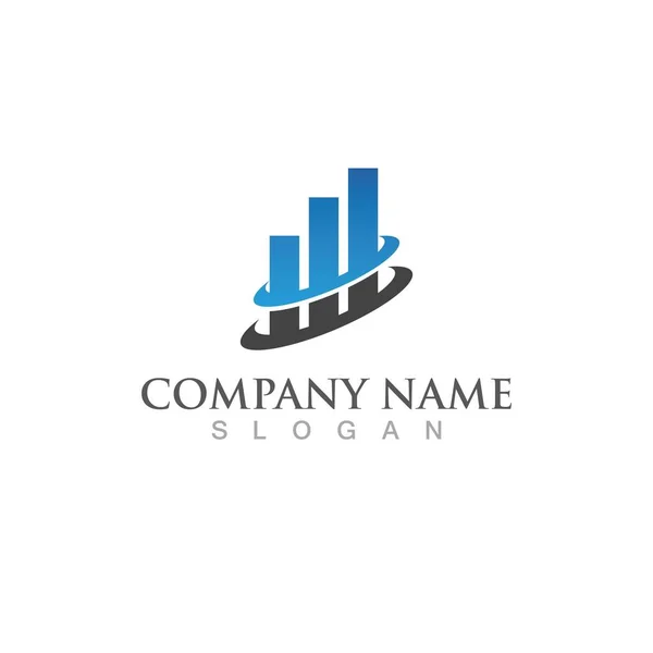 Finance Logo Symbol Icon — Stock Vector