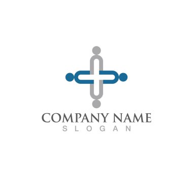 Topluluk, ağ ve sosyal simge tasarım şablonu