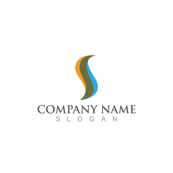 Business Corporate Letter Logo Ontwerp Vector — Stockvector