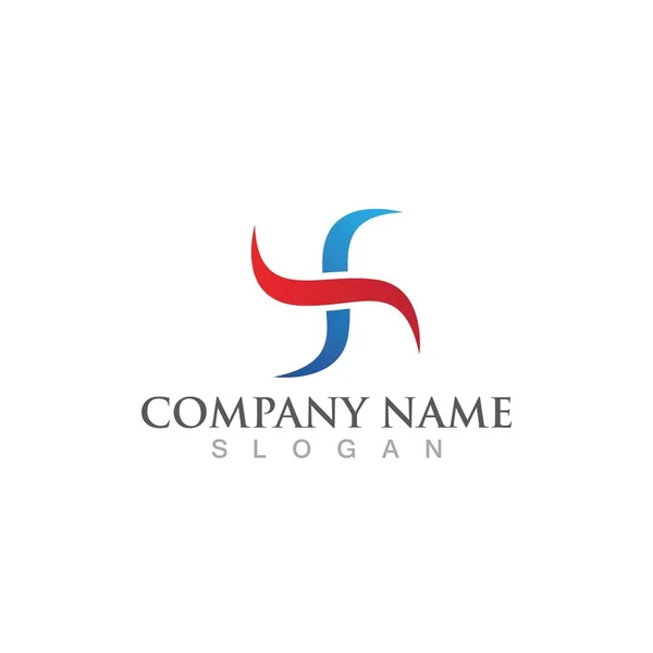 Business Corporate Letter Logo Design Vector — Stock Vector