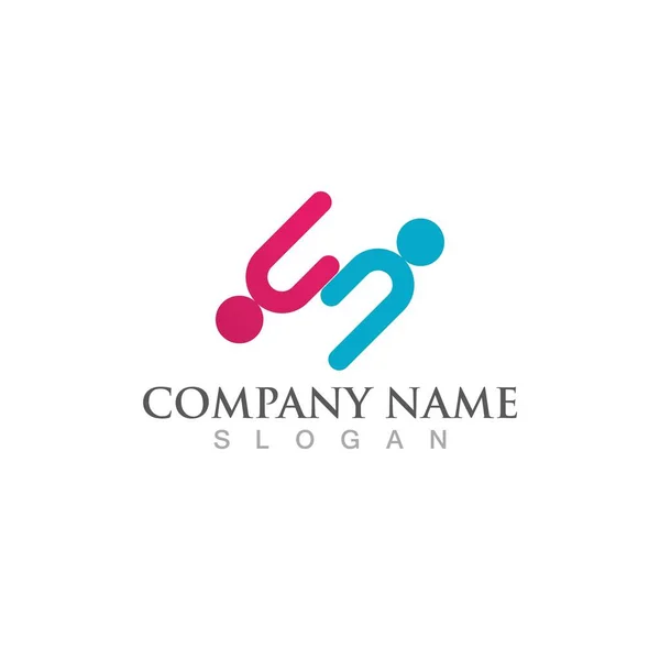 Business Corporate Letter Logo Design Vector — Stock Vector